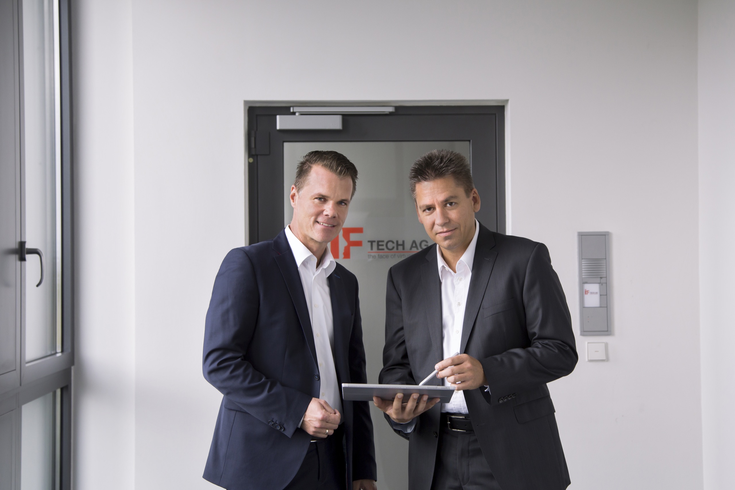Martin Holzner und Stefan Mooser von der IF-Tech AG